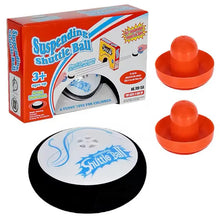 Mini Electric Floating Hockey With 2 Blue Air Hockey Pushers