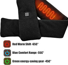 Electric Heated Scarf with 3 Heating Levels USB Rechargeable
