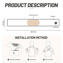 Electric Heated Scarf with 3 Heating Levels USB Rechargeable