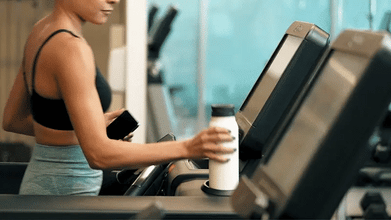 Stainless Steel Water Bottle with Magnetic Phone Holder