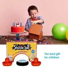 Mini Electric Floating Hockey With 2 Blue Air Hockey Pushers