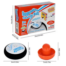 Mini Electric Floating Hockey With 2 Blue Air Hockey Pushers