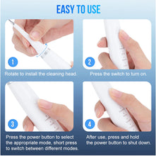 Electric Teeth Cleaner 2 in 1 Teeth cleaning tip with Toothbrush Head